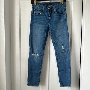 Ralph Lauren Tompkins skinny crop denim